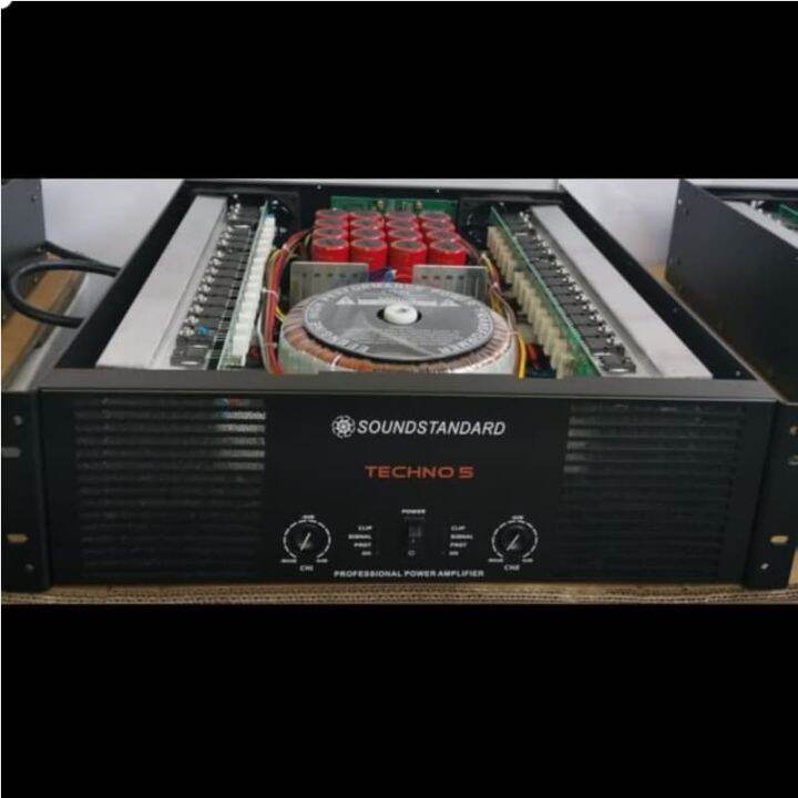 POWER AMPLIFIER SOUNDSTANDARD TECHNO 5/TECHNO 5 ( GENERASI BARU