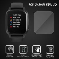 ป้องกันลายนิ้วมือผลกระทบทน HD ป้องกันหน้าจอนุ่มกระจกฟิล์มป้องกันสำหรับ Garmin Venu SQ เพลง