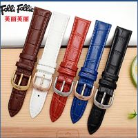 Suitable For Folli Follie Strap Genuine Leather 18MM16MM14MM12MM10MM20MM Watch Accessories