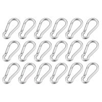 （AT）316 MultifunctionalSpringM4 M5M7Carabiner Quick Link แหวนล็อค Hook