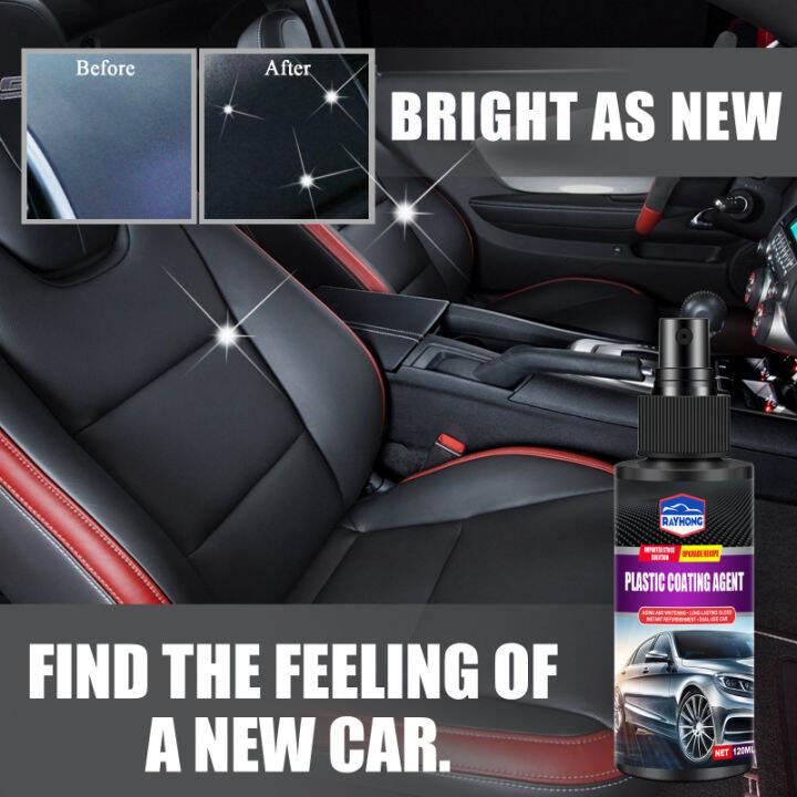 Car Plastic Coating Agent Instrument Panel Interior Restorer Quick