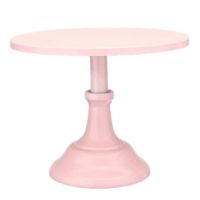 Metal Iron Cake Stand Round Pedestal Dessert Holder Cupcake Display Rack Bakeware for Birthday Wedding Party