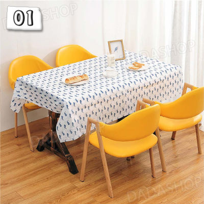 ผ้าาปูโต๊ะ DF1 ลาย 01ผ้าคลุมโต๊ะอเนกประสงค์ ใช้งานง่าย กันเปื้อน กันน้ำ ทำความสะอาดง่าย ผ้าพร็อพถ่ายรูปลายตาราง มี3ขนาด