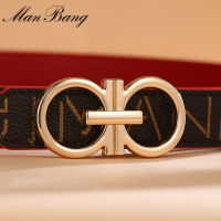 2021 New Desinger belts for women Wide Red Genuine Leather Belt Male Female Silver Buckle Belts for Women Men Jeans Trousers