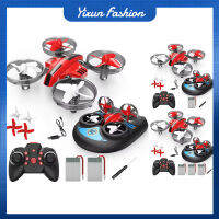 3-In-1 2.4G ของเล่นโมเดลเรือโดรนอาร์ซีมินิรถ Rc Quadcopter Kado Ulang Tahun เรือของเล่นสำหรับเด็กหญิงเด็กชาย