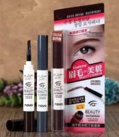 NOVO No.5068 เจลเขียนคิ้ว2in1 EYEBROW GEL WATERPROOF ของแท้100%