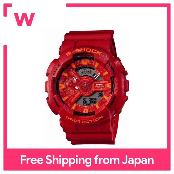 Casio] Wrist Watch G-SHOCK GA-110AC-4AJF Red | Lazada