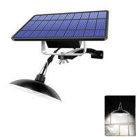 Remote Control Solar Pendant Lights Outdoor Indoor LED Waterproof Wall Security Lamp for Garden Garage Porch Front Door Patio