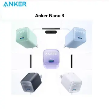 Anker 511 Nano 3 30W USB-C PD GaN Charger UK Pin