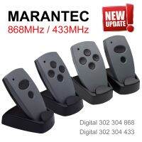 Marantec 302ควบคุมรีโมทประตูโรงรถที่เปิด304 321 323 384 868.3Mhz Marantec 302 304 313 433Mhz ควบคุม Command ประตู