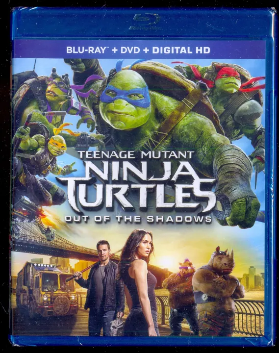 Teenage Mutant Ninja Turtles Out Of The Shadows Blu Ray Lazada 4835