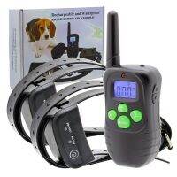 For 2 Dogs Anti Bark Shock Control Training Collar For Small/Medium/Large Dogs 100G2280