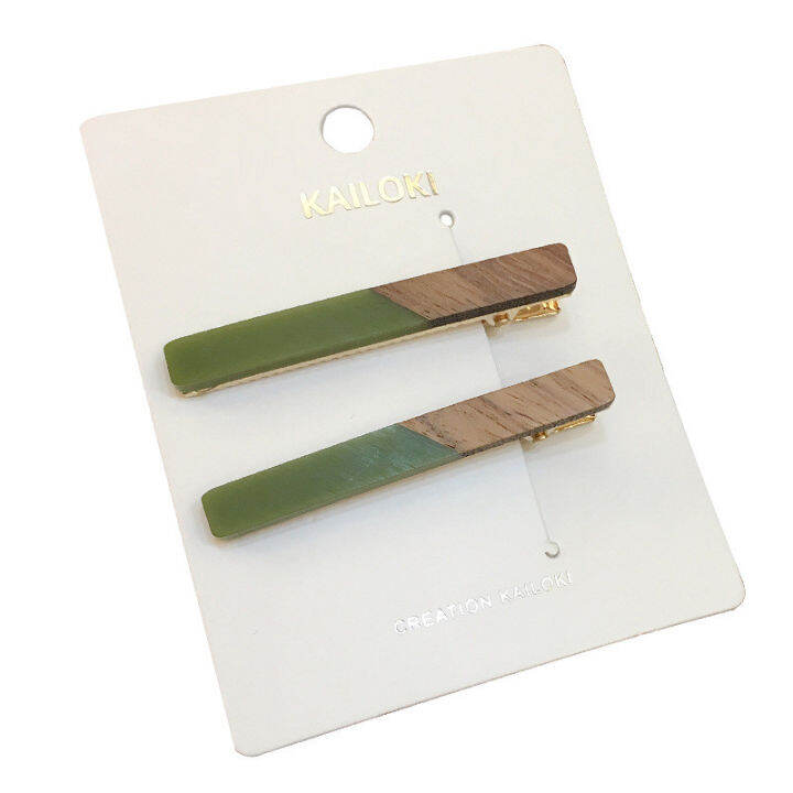 hollow-duckbill-clip-barrettes-geometric-hair-clips-women-wood-hairpin-patchwork