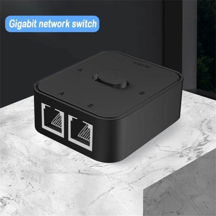 PMO 1000m Durable Gigabit Network Switch Switch Splitter Cable Extender