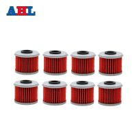 8Pcs Motorcycle Engine Parts Oil Grid Filters For HONDA CRF450X CRF 450X CRF450 X CRF 450 X 444 2005-2009 Motorbike Filter