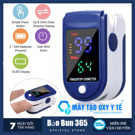 Máy spo2 máy đo nồng độ oxy trong máu lk 87 máy đo nồng độ oxy spo2 và đo - ảnh sản phẩm 1