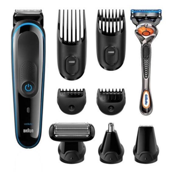 Braun multi grooming kit - 9-in-one trimmer for precision styling from head to toe - อุปกรณ์กำจัดขน