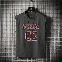 COD dsfgerrety 【限时优惠】James Sleeveless T-shirt Mens Vest Mens Loose Kobe Bryant Training B詹姆斯无袖t恤男士背心男宽松科比训练篮球衣青少年学生丅恤aqe1520.my