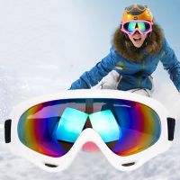 Anti-fog Snow Ski Glasses Candy color Professional Windproof X400 UV Protection Skate Skiing Goggles