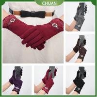 CHUAN Women Adult Smartphone Gloves Touch Screen Stretch Winter