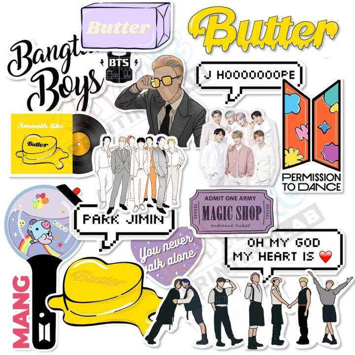 mainit na bentahan BTS Bangtan Boys Vinyl Sticker 1 PIECE | Lazada PH