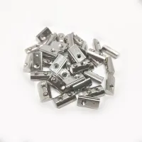 50pcs Thread M8 T Slot nuts 40-M8 Half Round Elasticity Spring Nut 4040 Series Groove 8 Aluminum Profile Connectors Hand Tool Parts Accessories