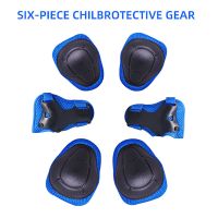 3 in 1 Kids Protective Gear Set for Skateboarding BMX Skating Cycling Rollerblading Scooter Riding Sports Knee Pads