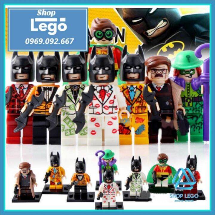 FREESHIP MAX] Xếp hình Batman Robin James Gordon Penguins đại chiến Lego  Minifigures POGO PG8046 [Shop Đồ Chơi Zhang Zhang] 