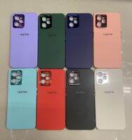 (Realme) เคสTPU กันกล้อง กำมะหยี่เนื้อนุ่มถนอมเครื่องกันรอยขีดข่วน กันเลนส์กล้องสีเงาอคริลิก มี8สีให้เลือก