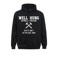 Hoodies Clothes Mens Well Hung Drywall And Molding Funny Hoodie Lovers Day Long Sleeve Sweatshirts Simple Style Retro Size XS-4XL