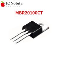 10ชิ้น B20100G MBR20100CT 20100CT 20A 100V ไดโอด Schottky TO220F ใหม่