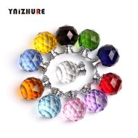 ♠卍♀ 1PCS 30mm Colors Crystal Ball Shape Glass Knobs Cupboard Pulls Drawer Knobs Kitchen Cabinet Handles Furniture Handle Hardware