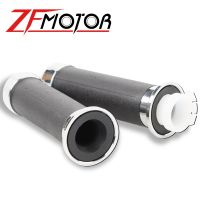 ZZOOI 1 Set 7/8" 22mm Handle Grip Hand Grips Motorcycle Handlebar Grip Rubber Gel Sleeve for HONDA Magna 250 Magne250 SHADOW 400 750