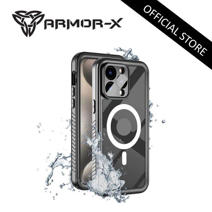 iPhone 15 Pro / iPhone 15 Pro Max - ARMOR-X IP68 Waterproof Case