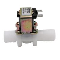 12/24/220V Electric Solenoid Valve Magnetic DC N/C Water Air Inlet Flow Switch 1/2 quot;