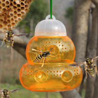 【พร้อมส่ง】1/2 แพ็ค Wasp Trap, Hornets Trapper, Bee Catcher สำหรับ Garden, Catcher แขวนกล่องแมลง Bee เครื่องมือสำหรับ Hornet Fly Bug Bee Wasp สีเหลืองแจ็คเก็ต