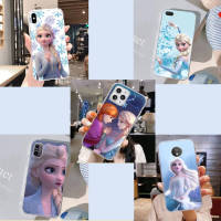 RF-39 Frozen Elsa Flexible TPU เคสโทรศัพท์ หรับ Xiaomi Redmi Note 7 6A 9C 9S 9T 6 7A 8A 8 9A 9 Max Prime Pro Power Lite Pro