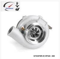 GTX3076R-53 GTX3076 GTX Turbo Billet compressor Wheel Vband A/R 0.62 T3 Dual Ceramic Ball Bearing เทอร์โบ