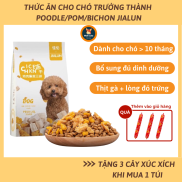 Túi 2,5kg Hạt thức ăn chó JIALUN mix sẵn gà trứng