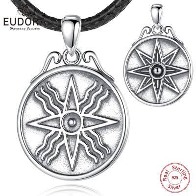 Eudora 925เงินสเตอร์ลิง Star Of Inanna สร้อยคอ Morning Star แปดแฉก Star Ishtar Amulet จี้บุคลิกภาพเครื่องประดับ Gif