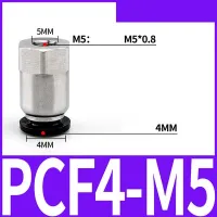 PCF ตัวเชื่อมท่ออากาศตัวเชื่อมแบบด่วนนิวเมติกสีดำ1/8 "3/8" 1/2 "1/4" BSP อุปกรณ์คอมเพรสเซอร์เกลียวหญิง4 6 8 10 12