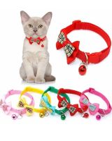 【CW】 Bow Adjustable Bow Tie for Dogs Beautiful Collar with A Christmas Gift for Puppies and Cats. Pet Accessories