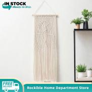 rockible Macrame Woven Wall Hanging, Tassel Tapestry