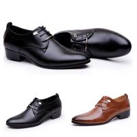 GRAK♥Men Fashion Oxfords Leather Up Wedding Formal Shoes