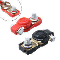 Stiup 1คู่สีแดงและสีดำ Pole Terminal ชุด12V/24V รถขั้วแบตเตอร์รี่รถยนต์