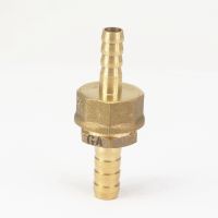 Hose Barb I/D 8mm x Hose Barb I/D 10mm Brass coupler Splicer Connector fitting for Fuel Gas Water