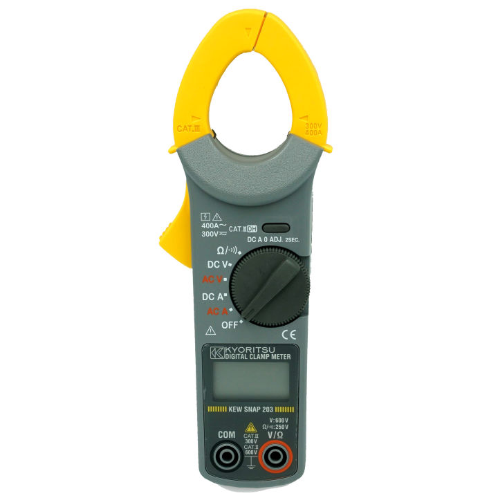 kyoritsu-รุ่น-kew-snap-203-kt203-ac-dc-ดิจิตอลแคลมป์มิเตอร์-มิเตอร์วัดไฟ-digital-clamp-meter