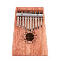 Đàn Kalimba 10 Phím K10M (Gỗ Mahogany - Mbira Thumb Finger Piano 10 Keys - Kèm túi, Khăn lau, Sách học - Cho trẻ và người mới chơi Nhạc - kmvc 20206760 v thumbnail