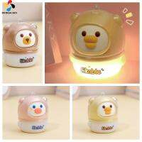 OKDEALS01 อุปกรณ์ป้องกันดวงตา หลอดไฟสำหรับครอบครัว Gulu ที่ชาร์จ USB หมูสีชมพู โคมไฟการ์ตูน LED น่ารักน่ารักๆ เป็ดเหลือง ตกแต่งเดสก์ท็อป