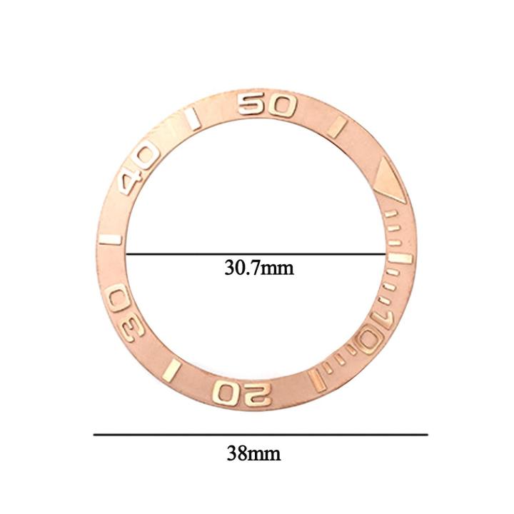 38-มม-เซรามิกหนามเตยนาฬิกาแทรกสำหรับ-40-มม-นาฬิกา-face-นาฬิกาเครื่องประดับสำหรับเปลี่ยนแทนเส้นผ่านศูนย์กลางภายใน-30-7-มม